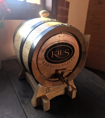 5L Kies Branded Port Keg Full